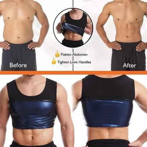 Camiseta Incineradora de Grasa: Faja Térmica Efecto Sauna - Reduce Medidas al Instante