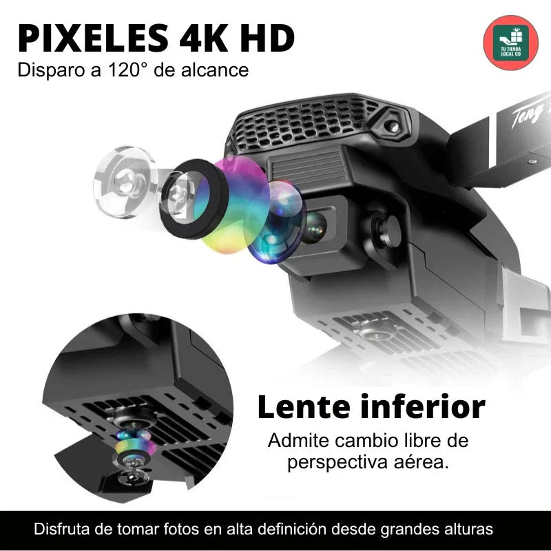 NUEVO DRONE W8 PRO MAX 2026 CON INTELIGENCIA ARTIFICIAL