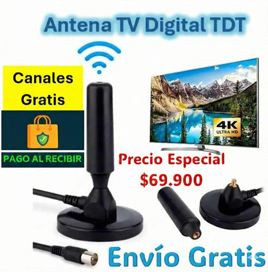 ANTENA DE 5METROS PARA TDT