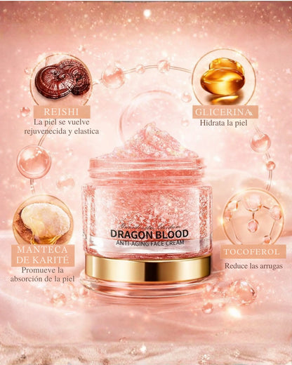Crema AntiEdad Sangre de Dragón – Reafirma la Piel y Suaviza Arrugas